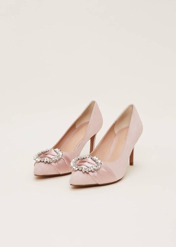 Phase Eight Embellished Court Heels Rose Canada | MAXQEU-759